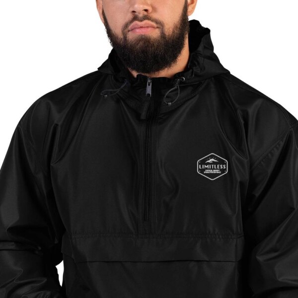 Embroidered Champion Packable Jacket - Image 2