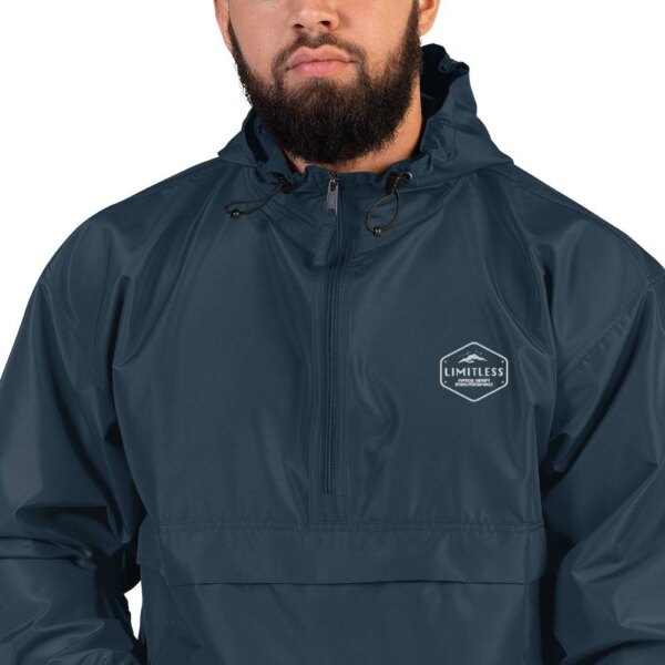 Embroidered Champion Packable Jacket - Image 3
