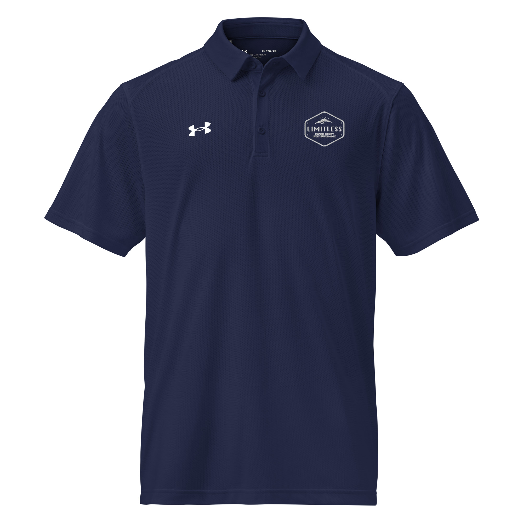 Under Armour® Men's Golf Polo | White Embroidery - Image 5